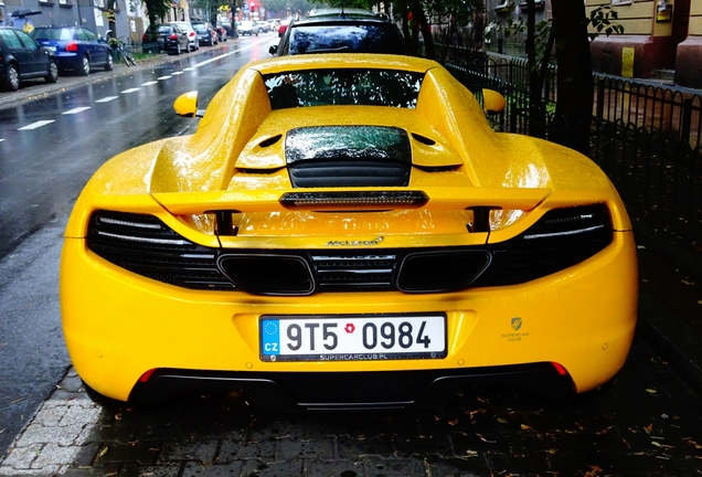 McLaren 12C Spider