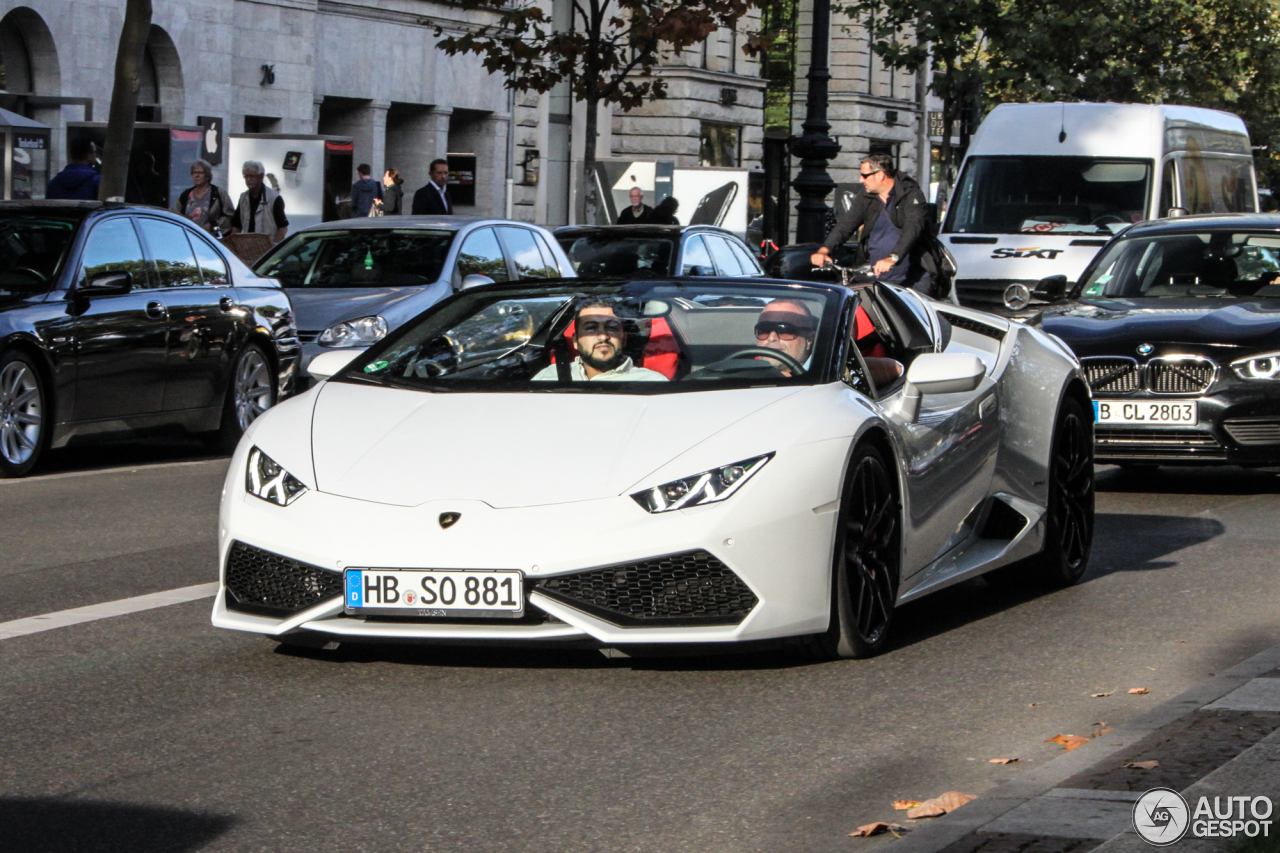 Lamborghini Huracán LP610-4 Spyder