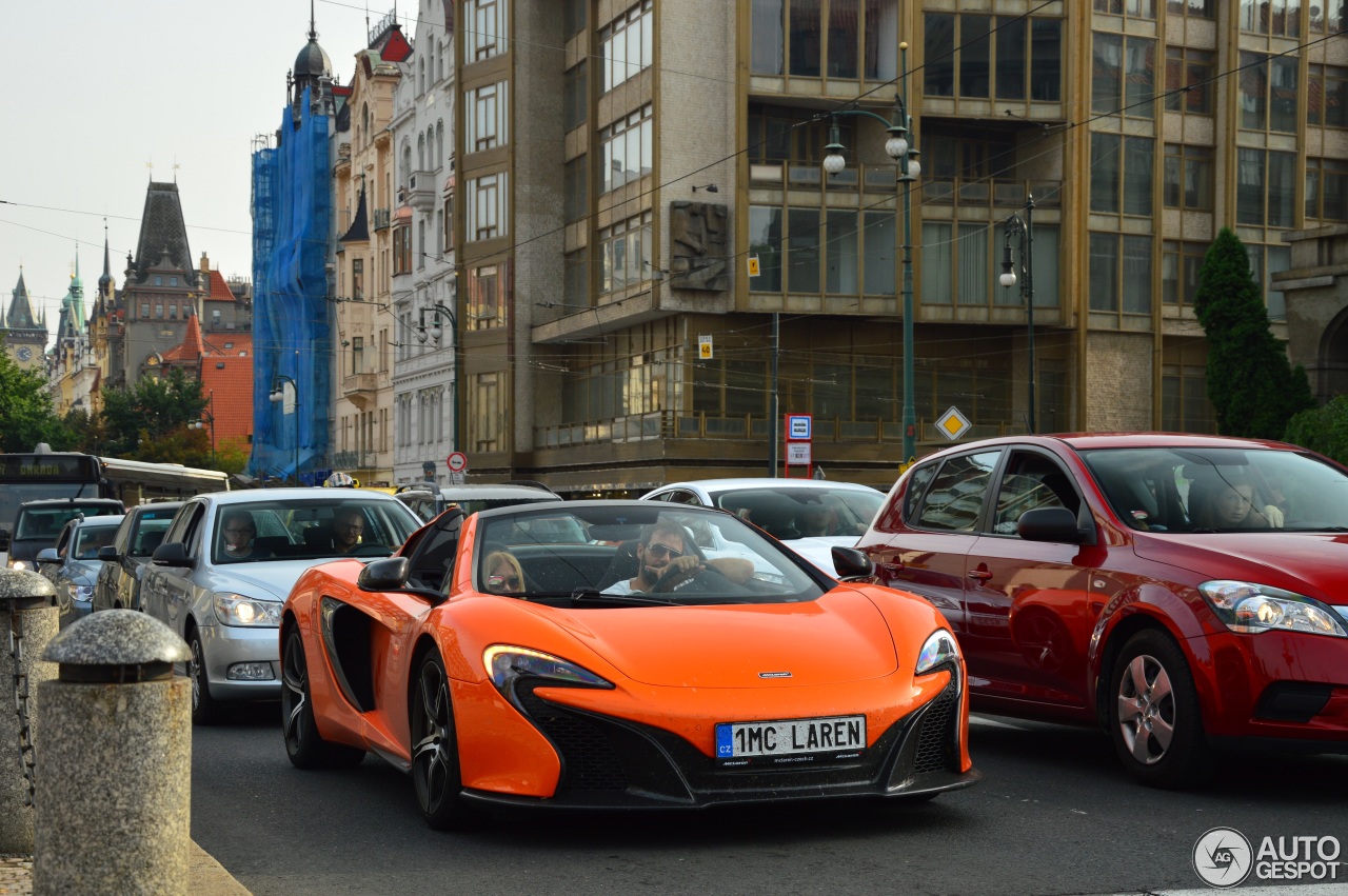 McLaren 650S Spider