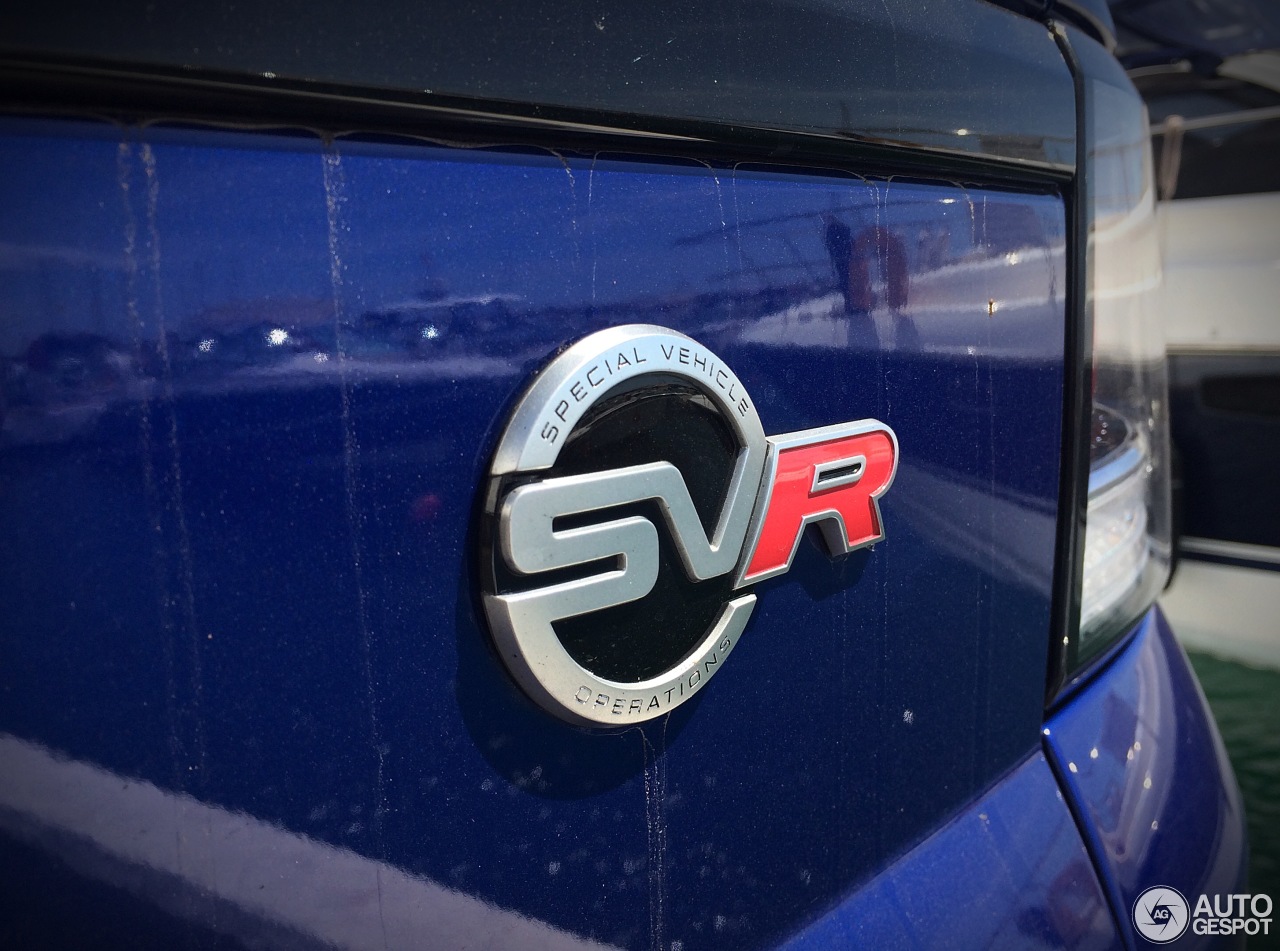 Land Rover Range Rover Sport SVR