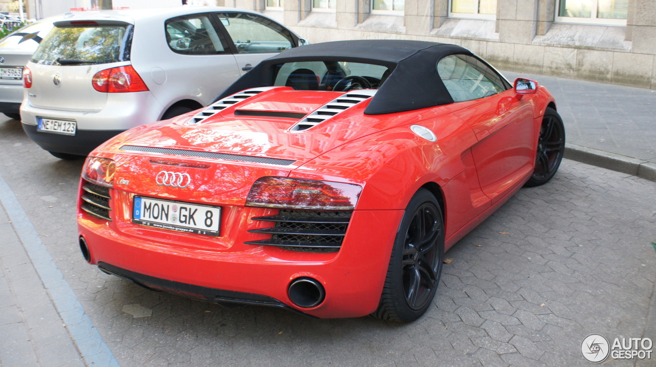 Audi R8 V8 Spyder 2013