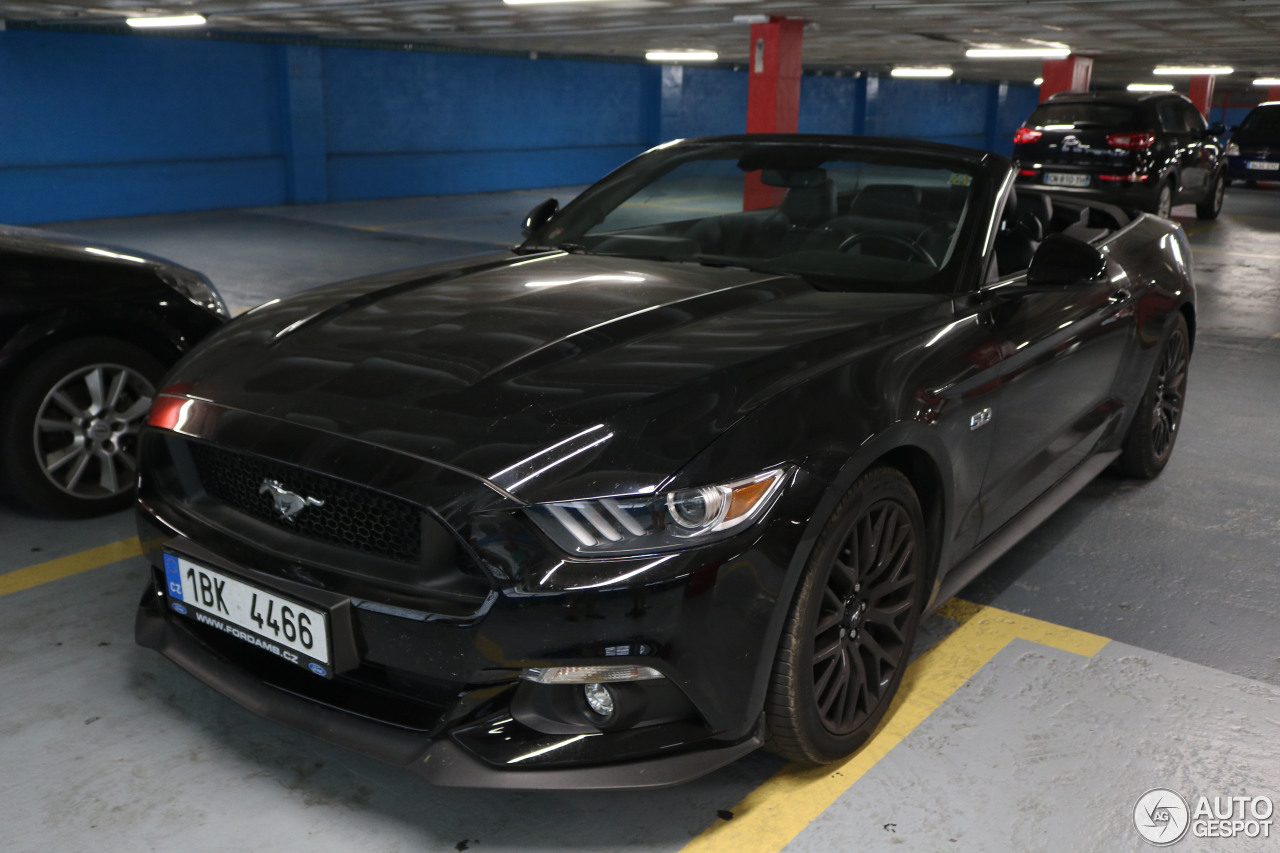 Ford Mustang GT Convertible 2015