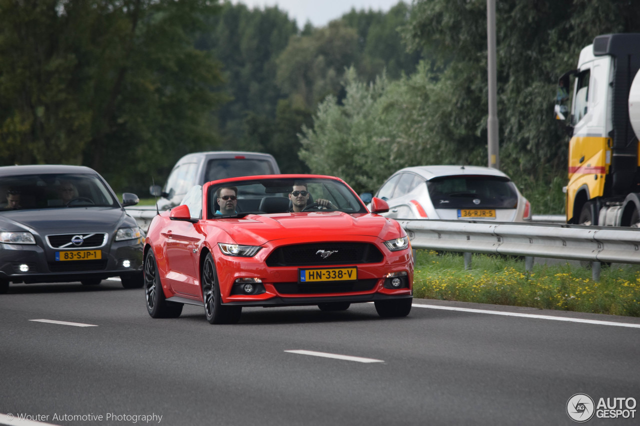 Ford Mustang GT Convertible 2015