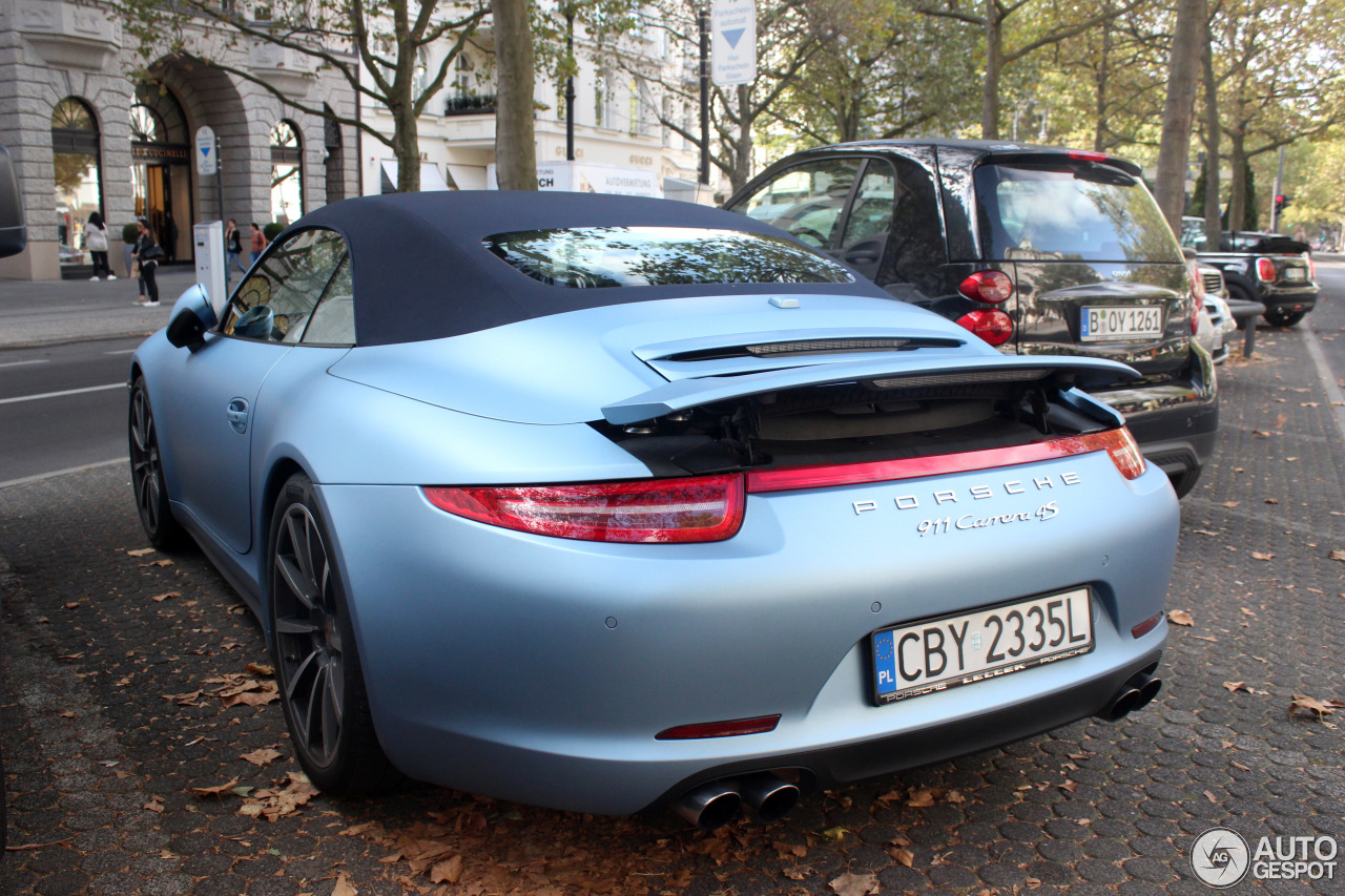 Porsche 991 Carrera 4S Cabriolet MkI