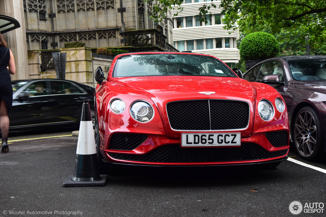 Bentley Continental GTC V8 S 2016