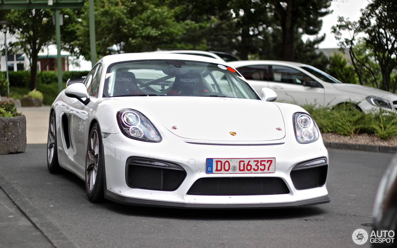 Porsche 981 Cayman GT4 Clubsport