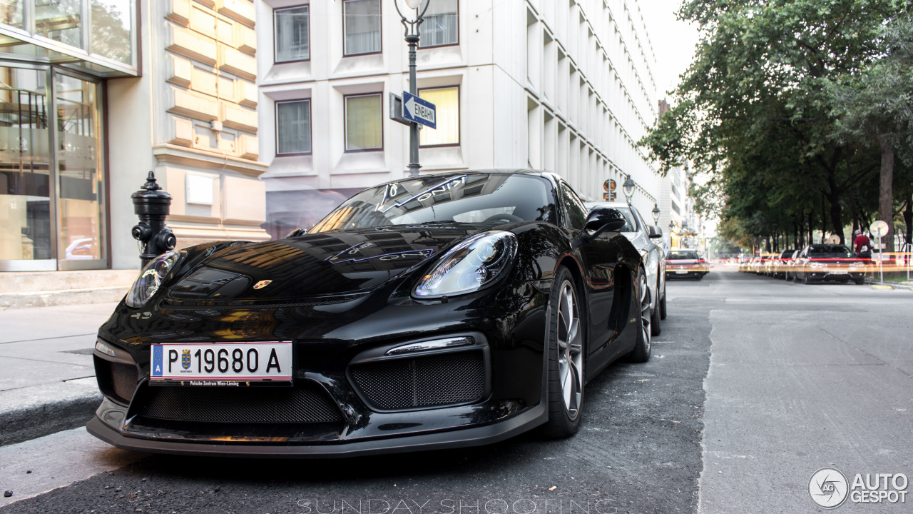 Porsche 981 Cayman GT4