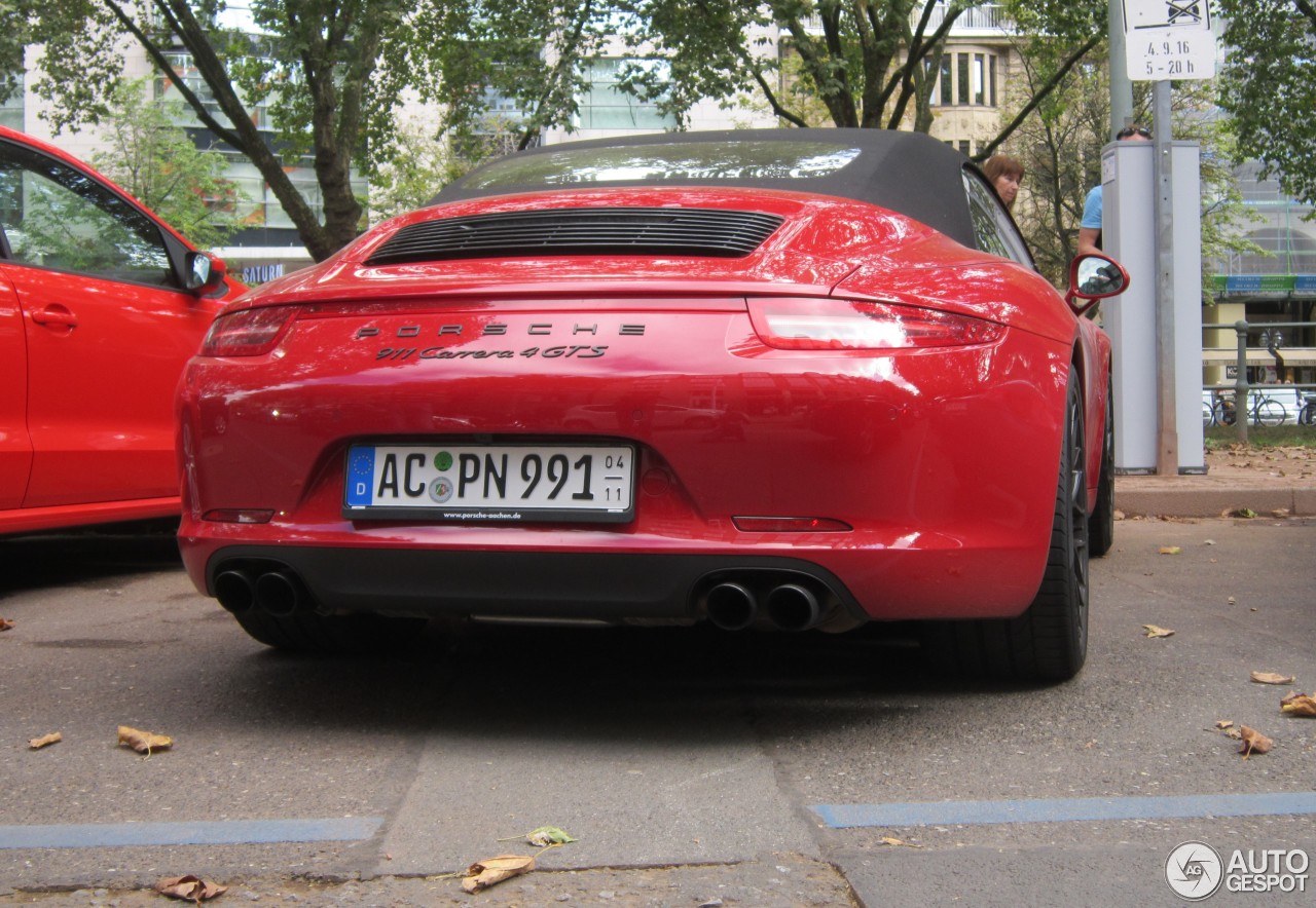 Porsche 991 Carrera 4 GTS Cabriolet MkI