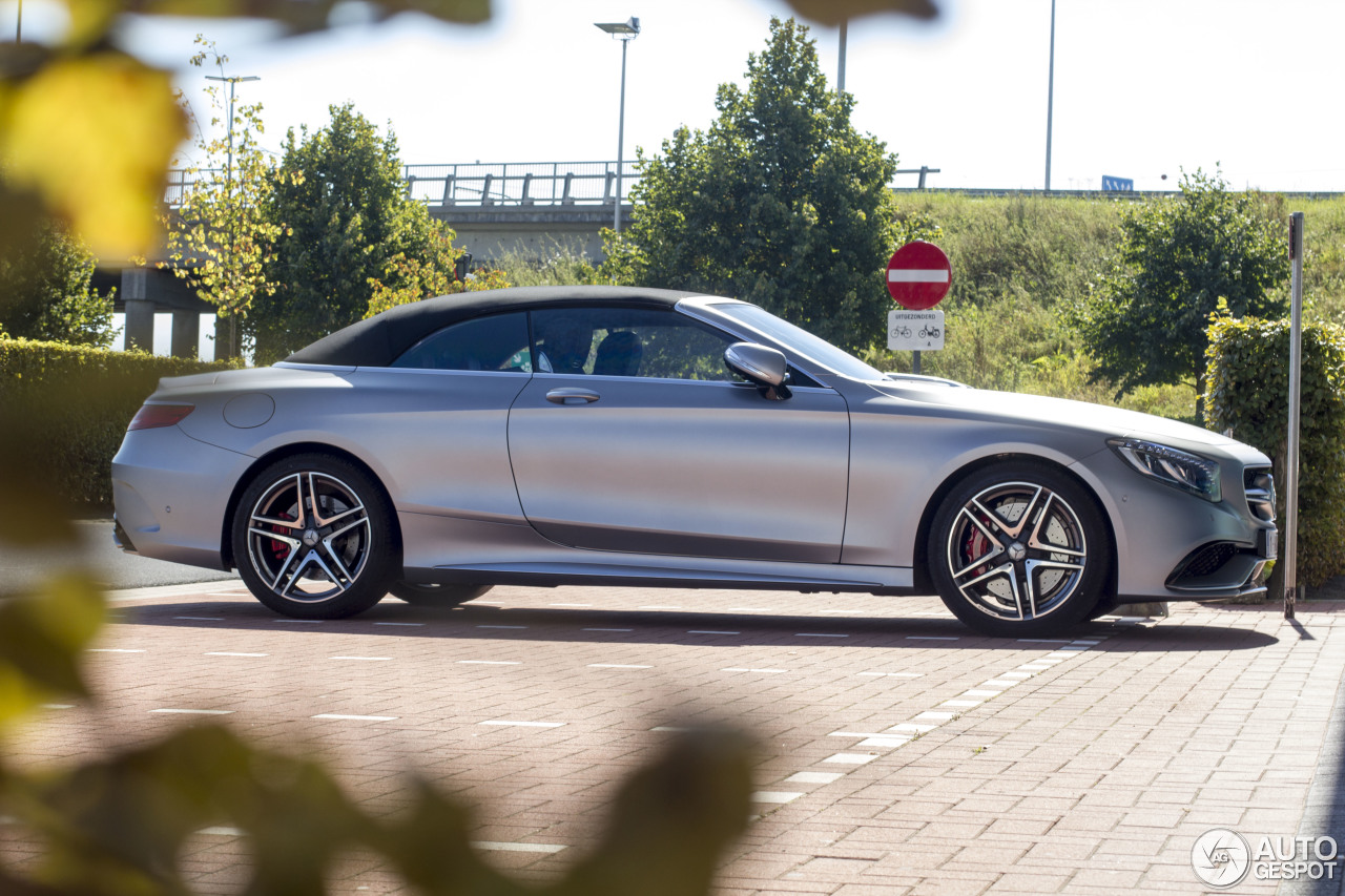 Mercedes-AMG S 63 Convertible A217