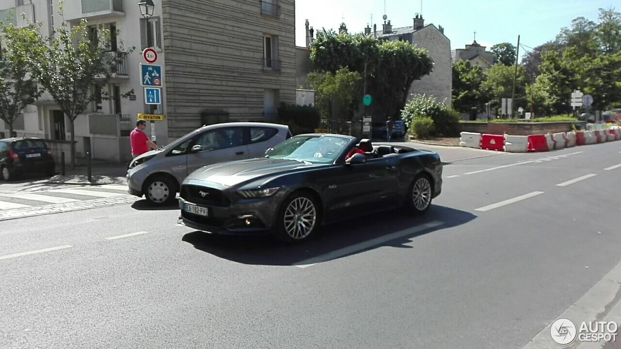 Ford Mustang GT Convertible 2015