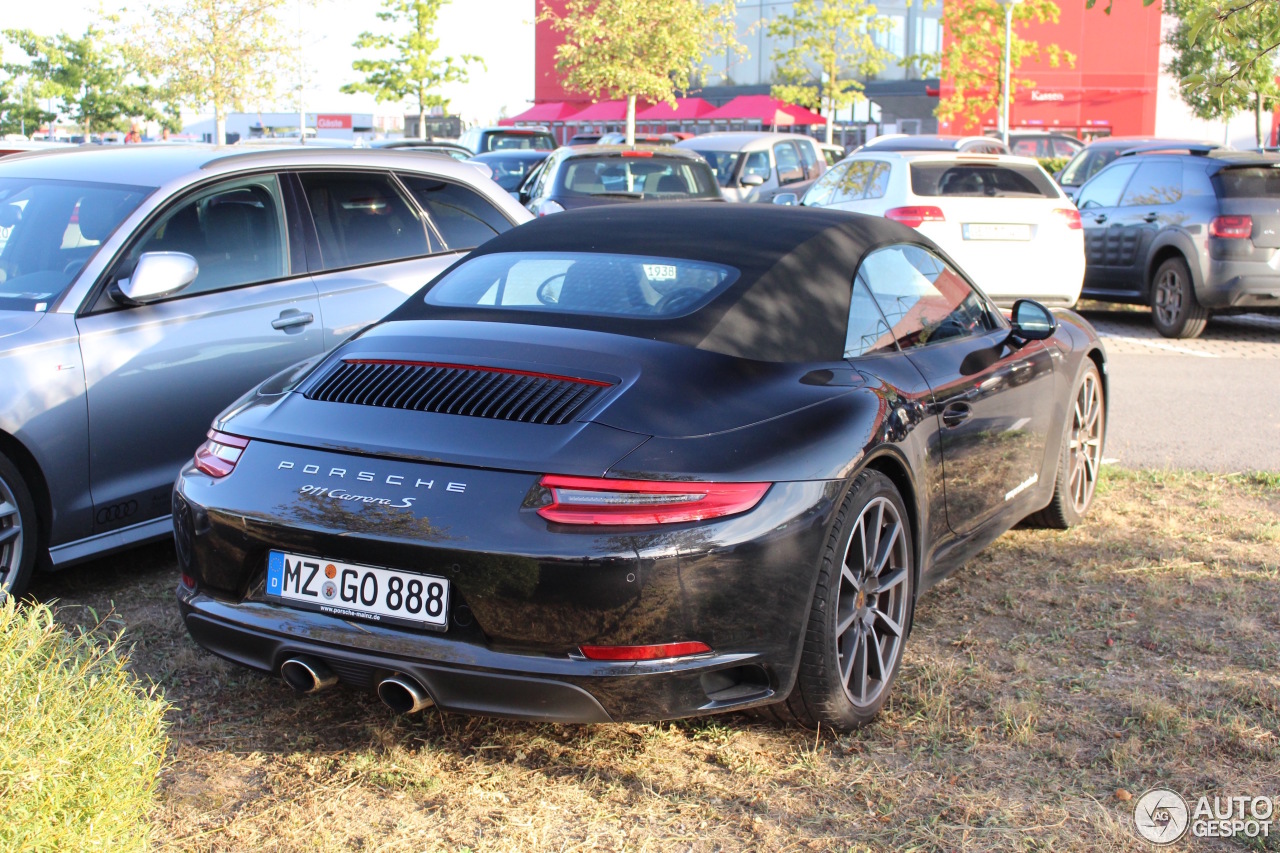 Porsche 991 Carrera S Cabriolet MkII