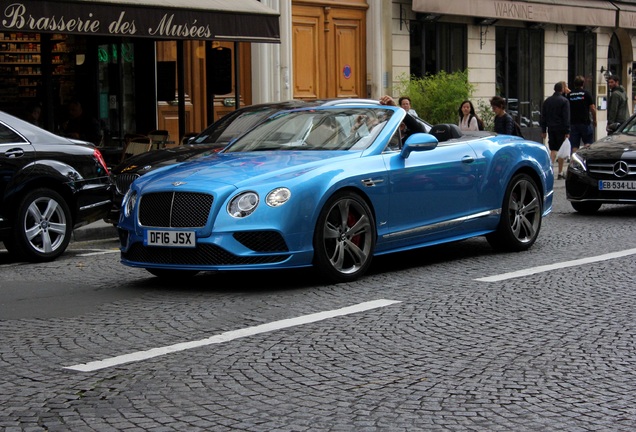 Bentley Continental GTC Speed 2016