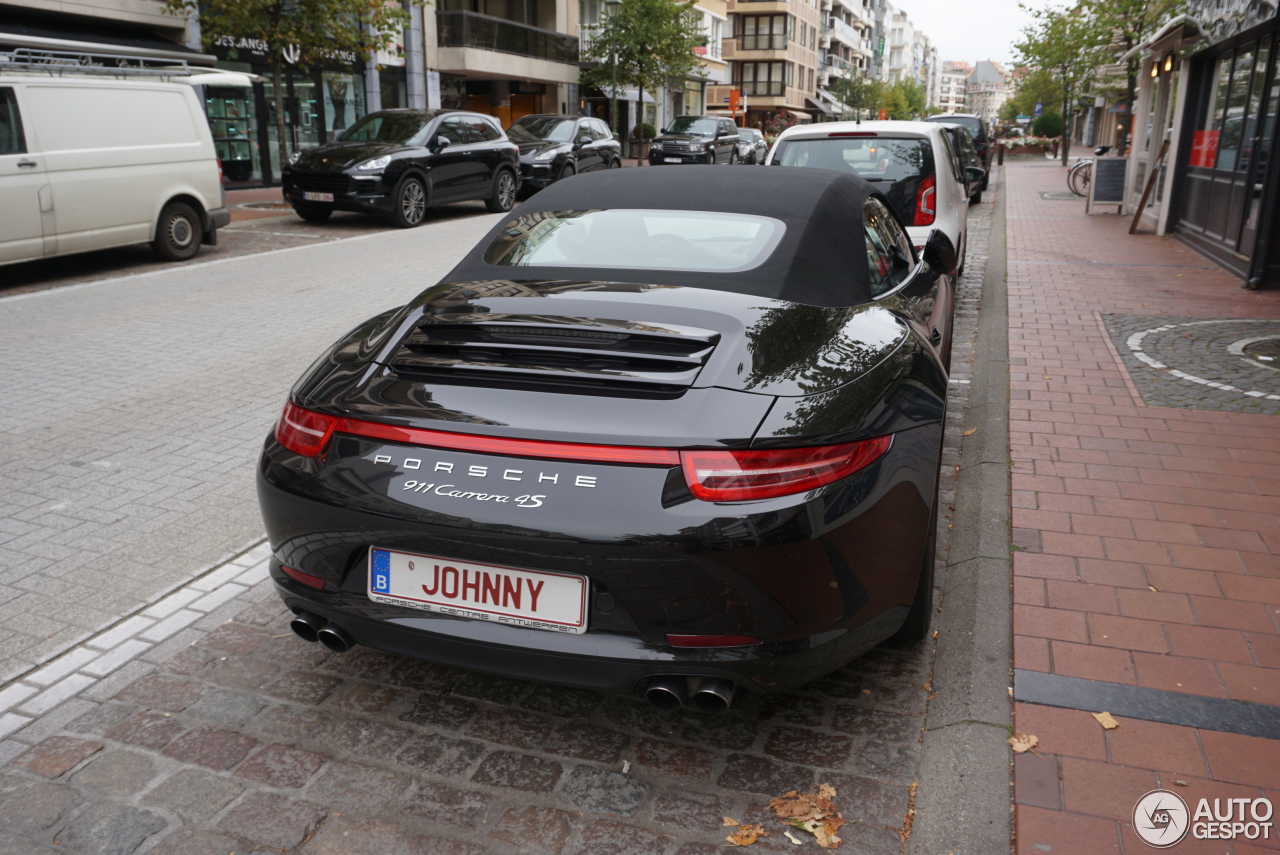 Porsche 991 Carrera 4S Cabriolet MkI