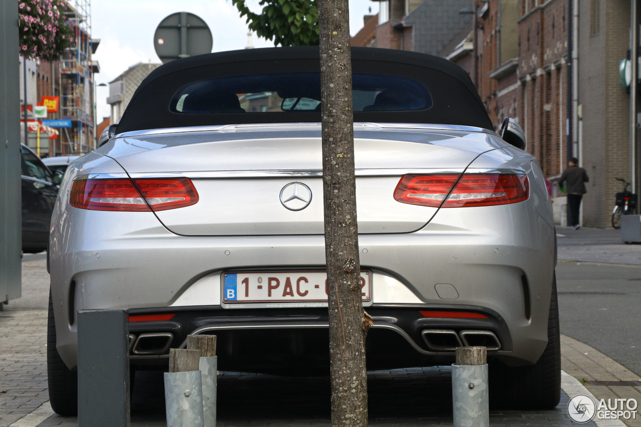 Mercedes-AMG S 63 Convertible A217