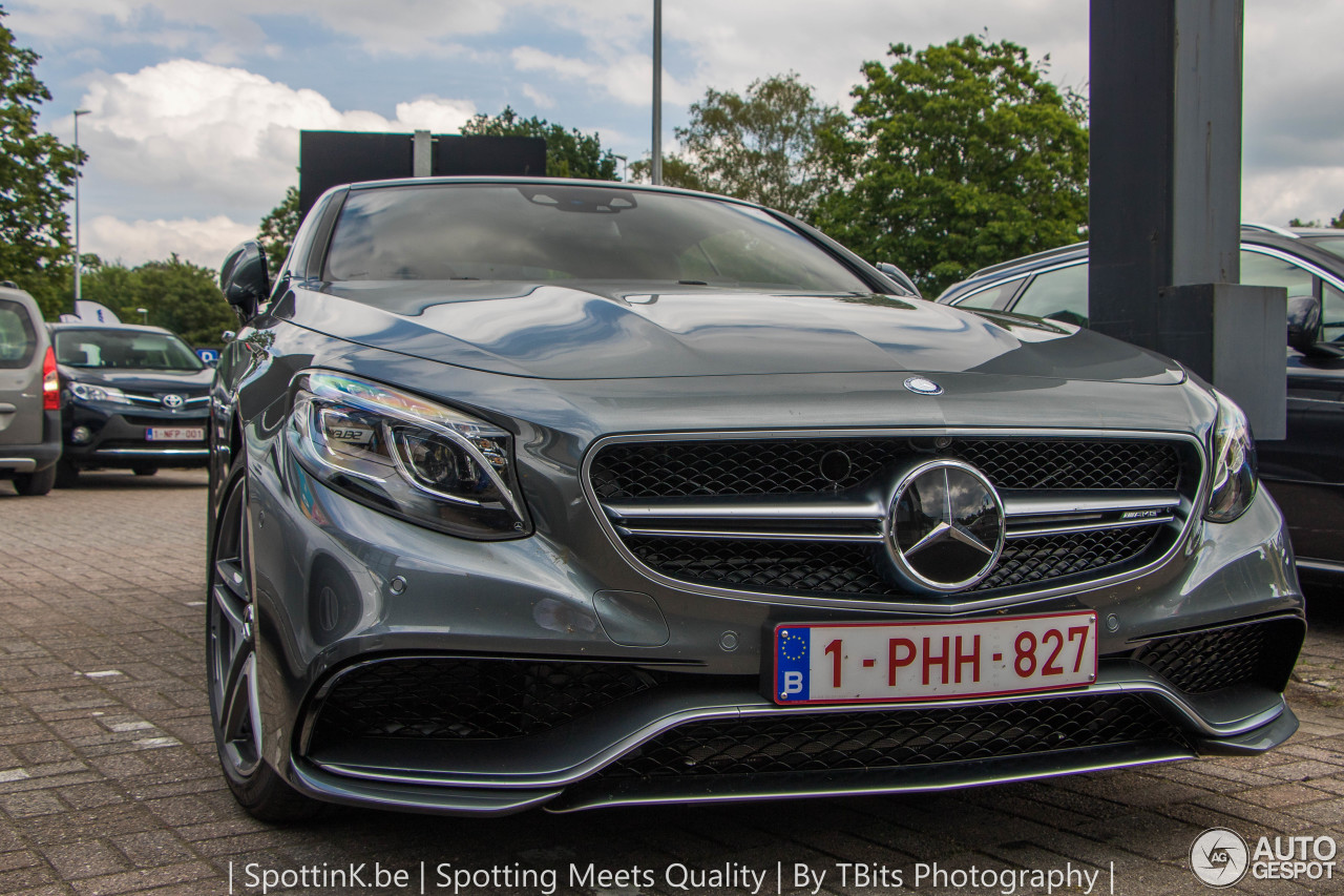 Mercedes-AMG S 63 Convertible A217