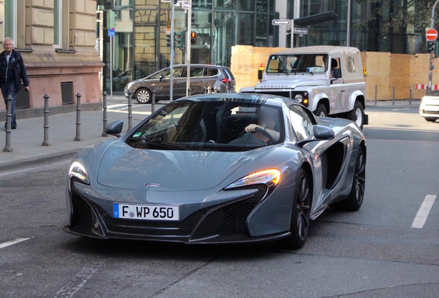 McLaren 650S Spider