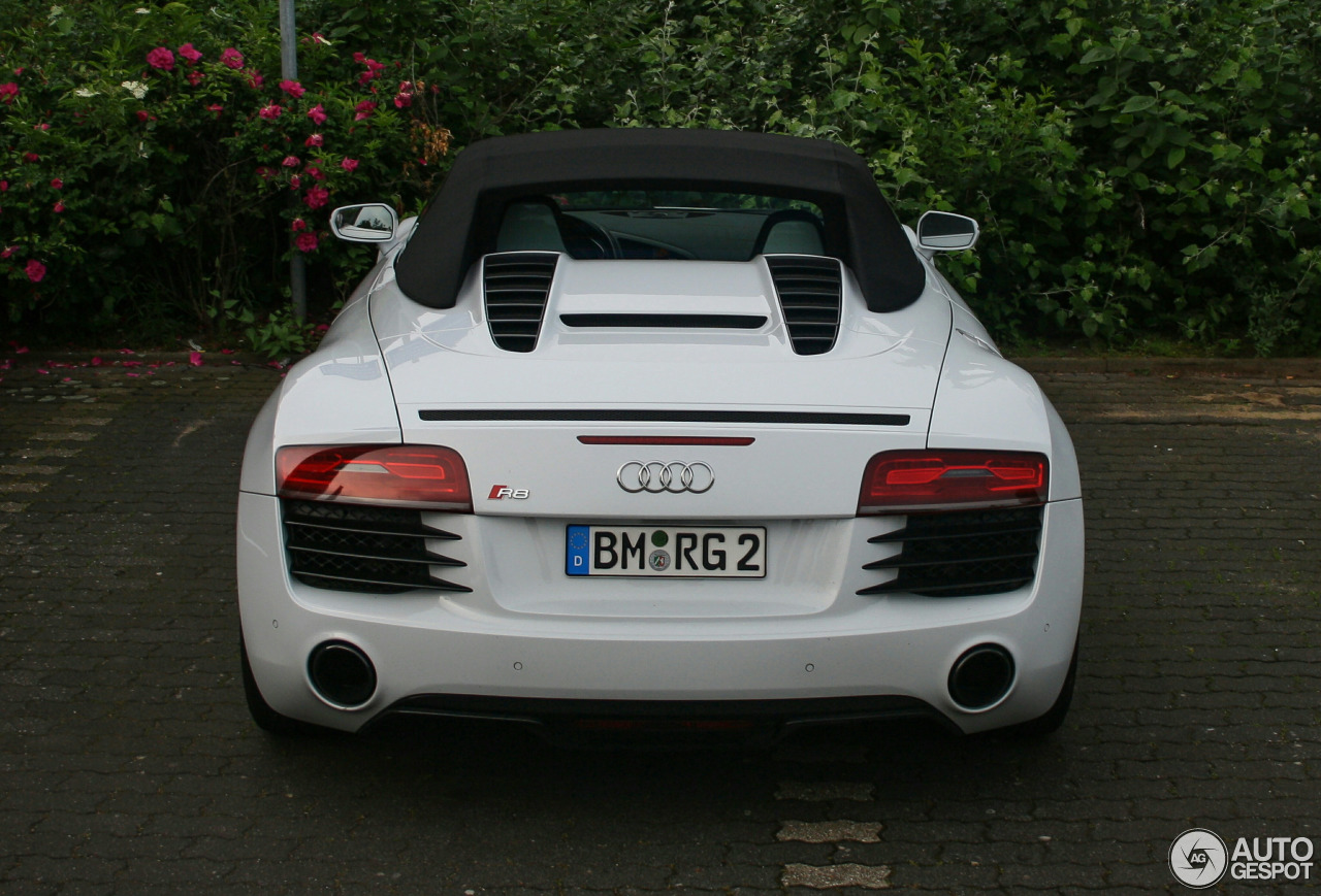 Audi R8 V8 Spyder 2013