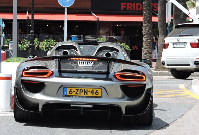 Porsche 918 Spyder Weissach Package