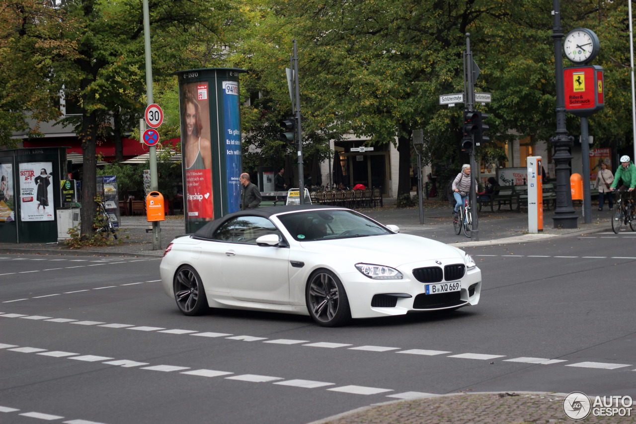 BMW M6 F12 Cabriolet