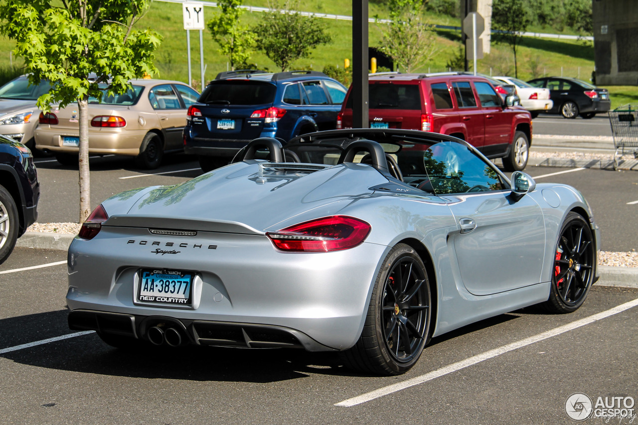 Porsche 981 Boxster Spyder