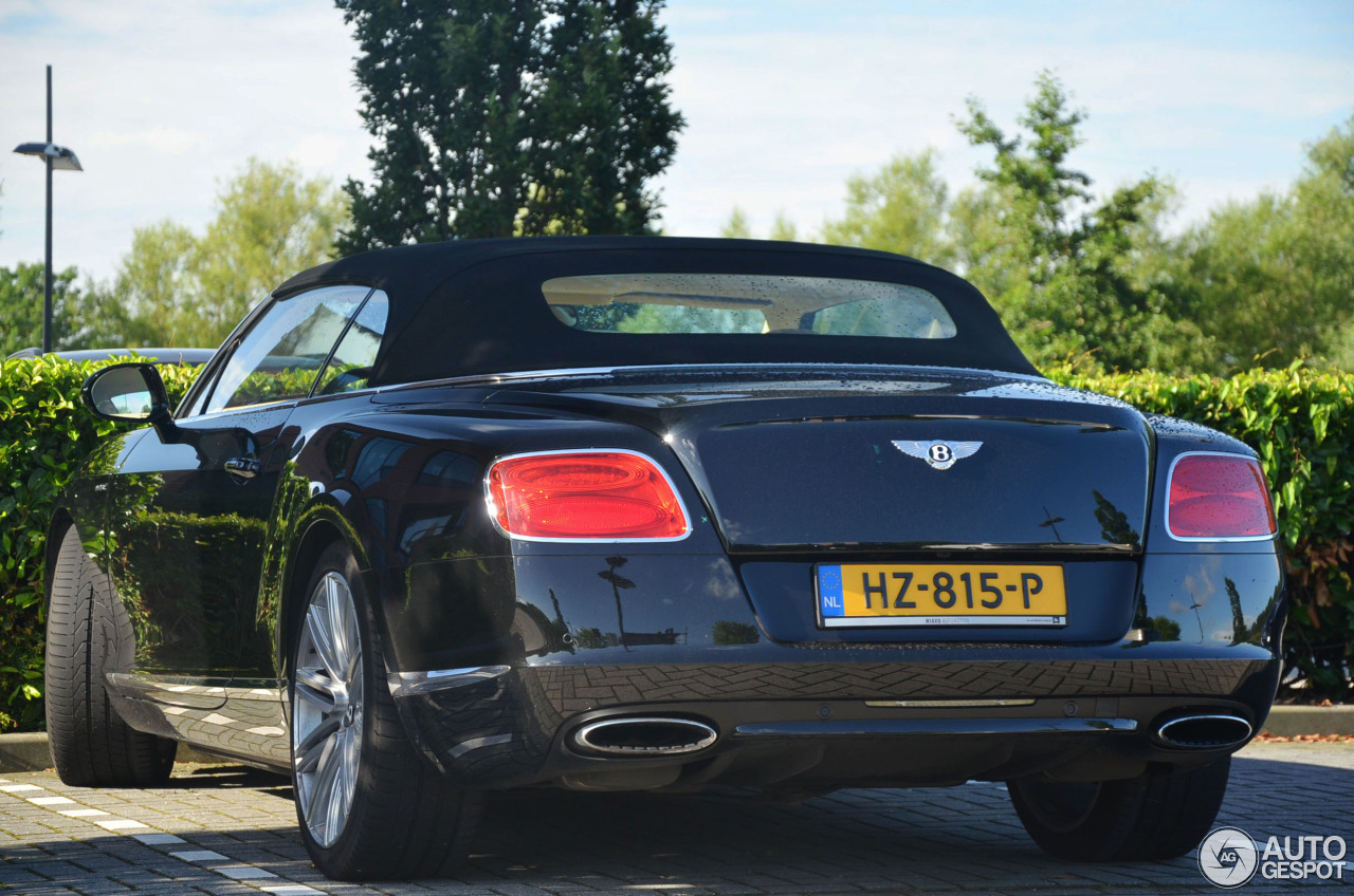 Bentley Continental GTC Speed 2013