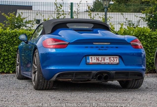 Porsche 981 Boxster Spyder