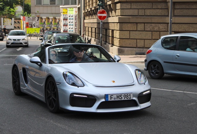 Porsche 981 Boxster Spyder