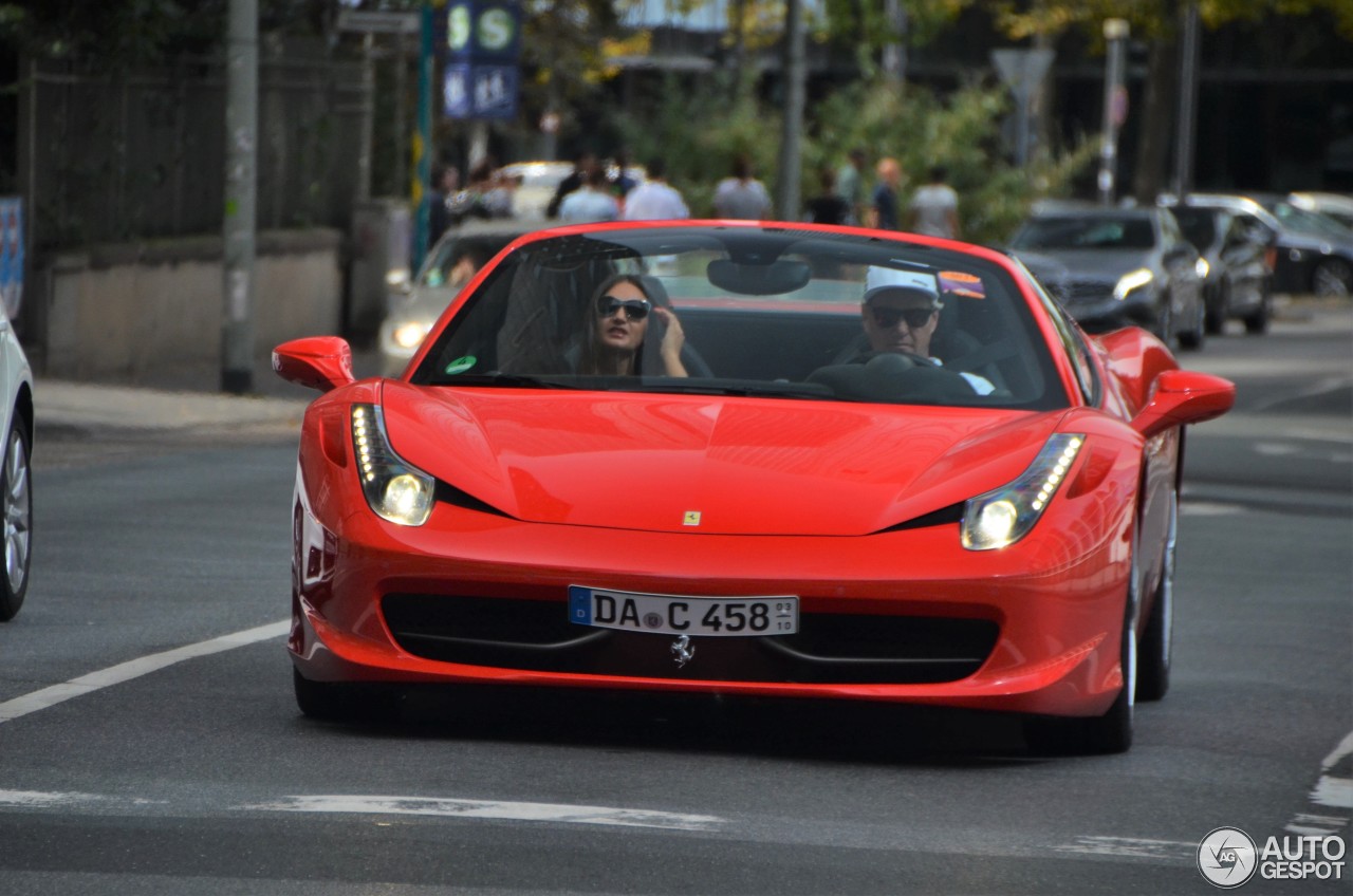 Ferrari 458 Spider