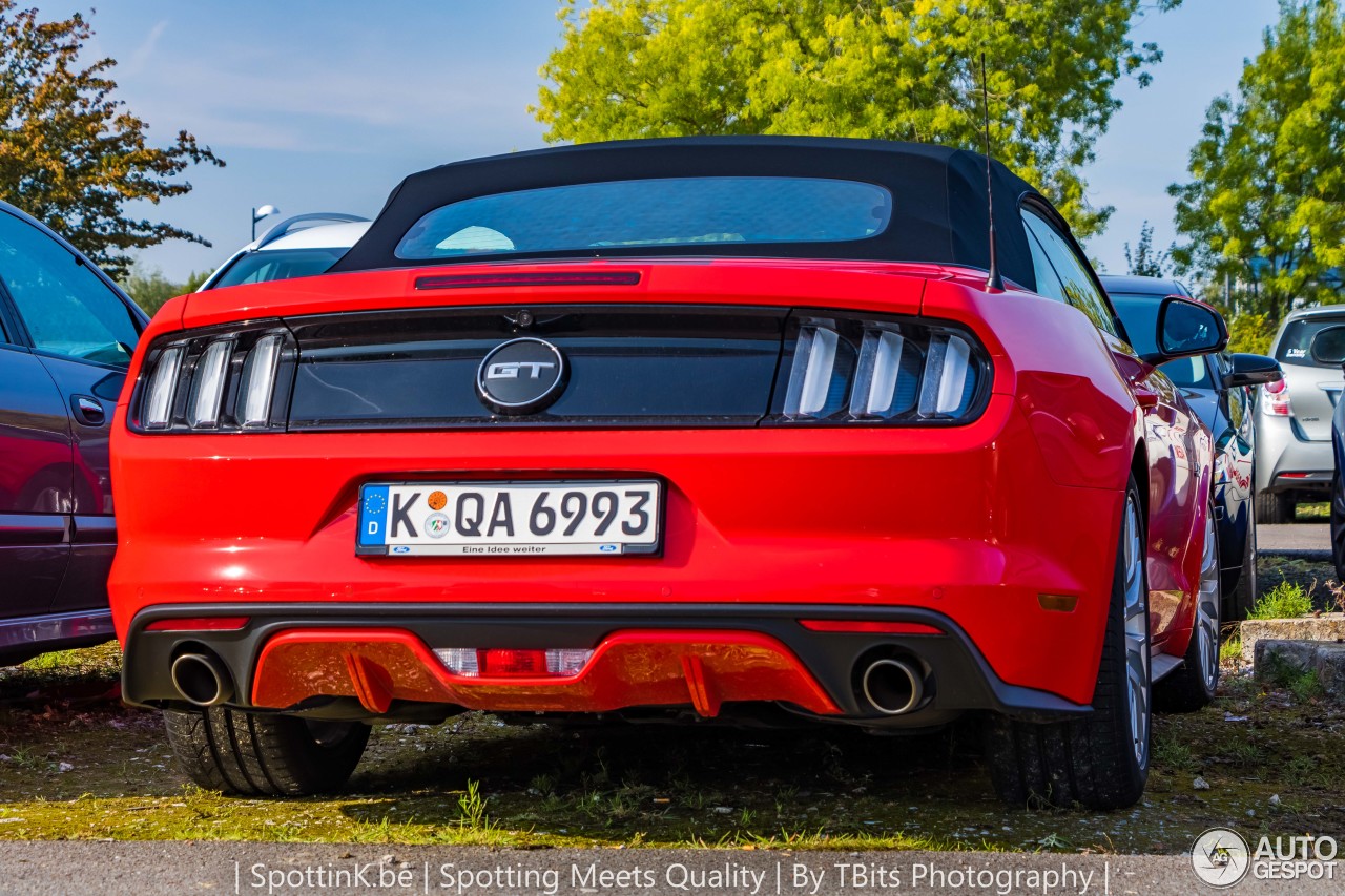 Ford Mustang GT Convertible 2015