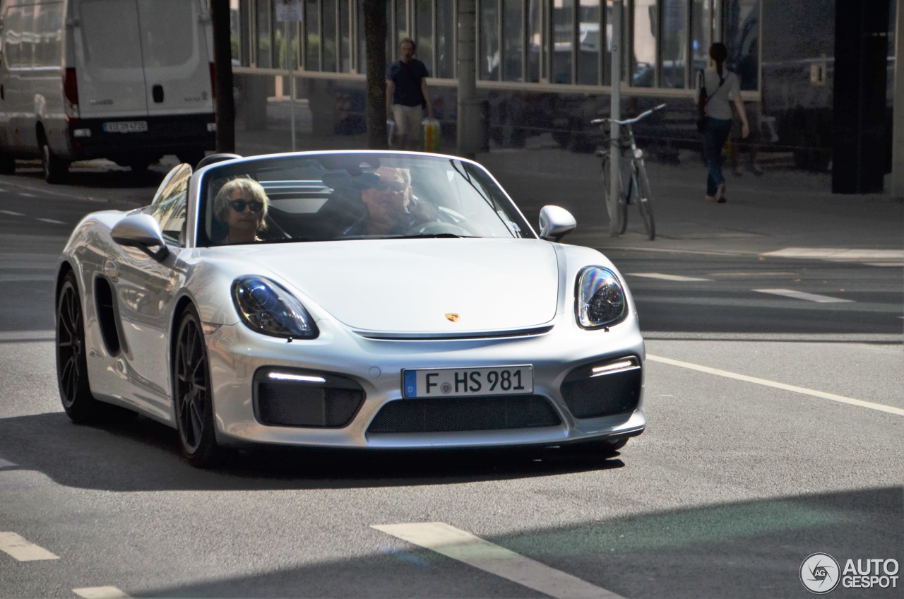 Porsche 981 Boxster Spyder