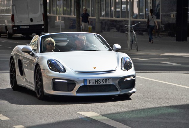 Porsche 981 Boxster Spyder