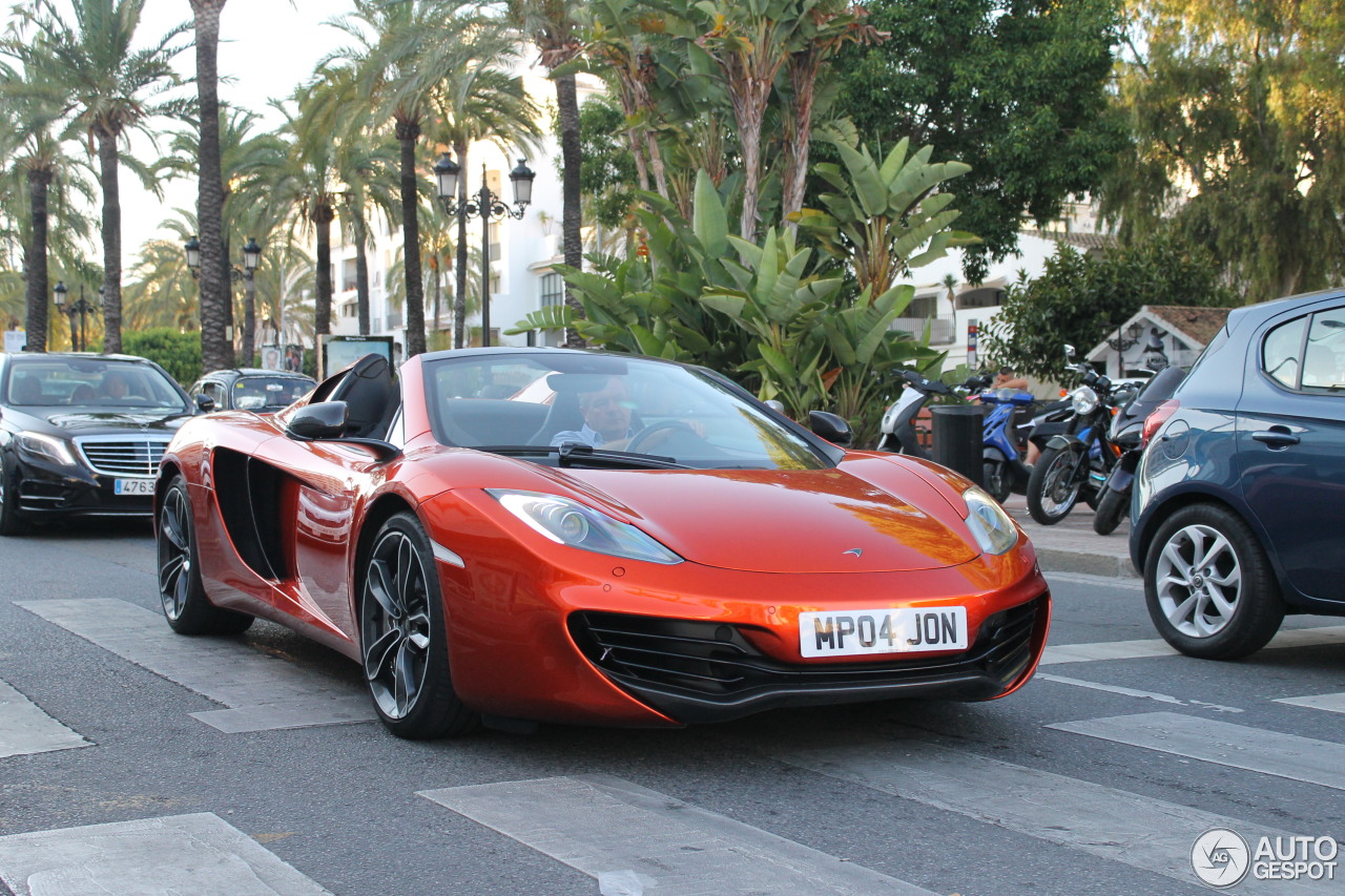 McLaren 12C Spider