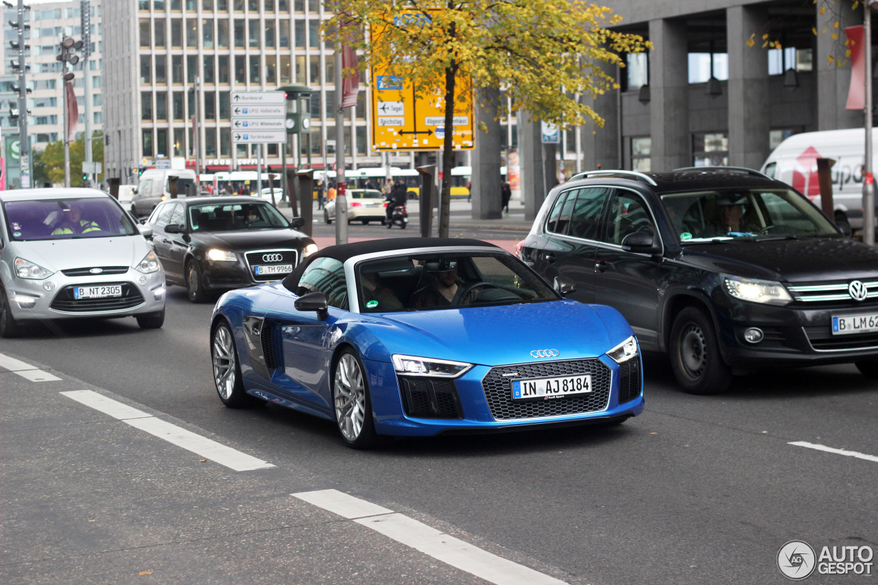 Audi R8 V10 Spyder 2016