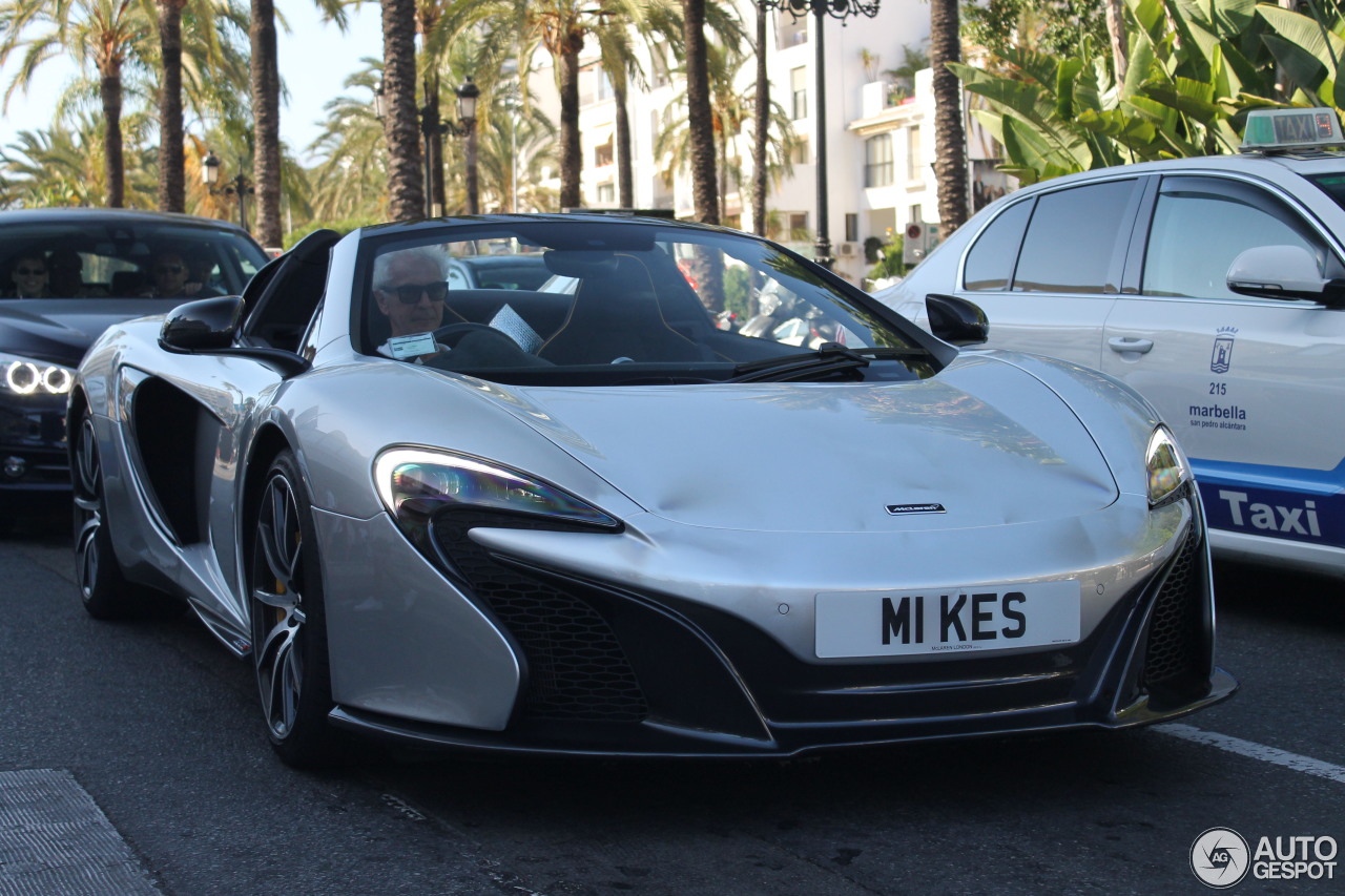 McLaren 650S Spider