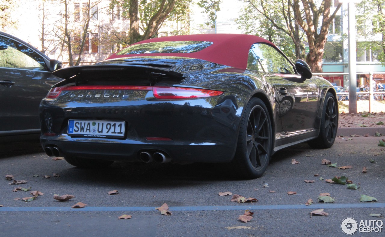 Porsche 991 Carrera 4S Cabriolet MkI