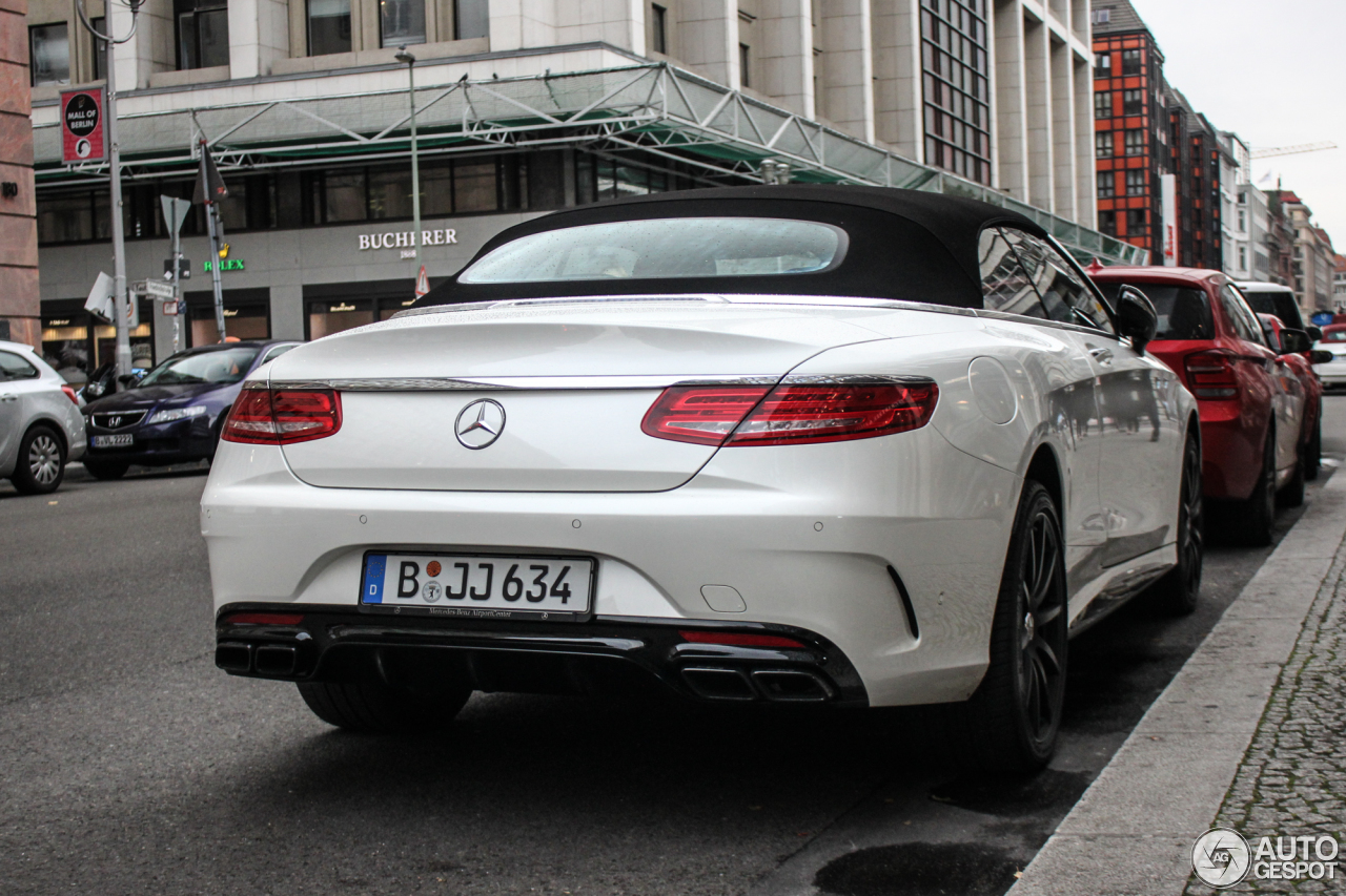 Mercedes-AMG S 63 Convertible A217