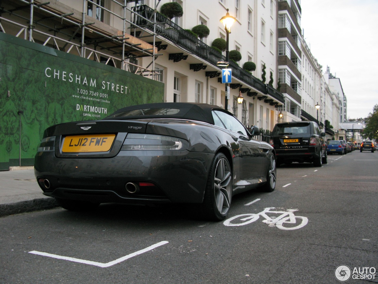 Aston Martin Virage Volante 2011