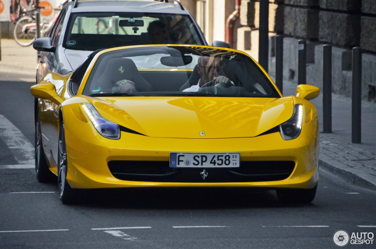 Ferrari 458 Spider