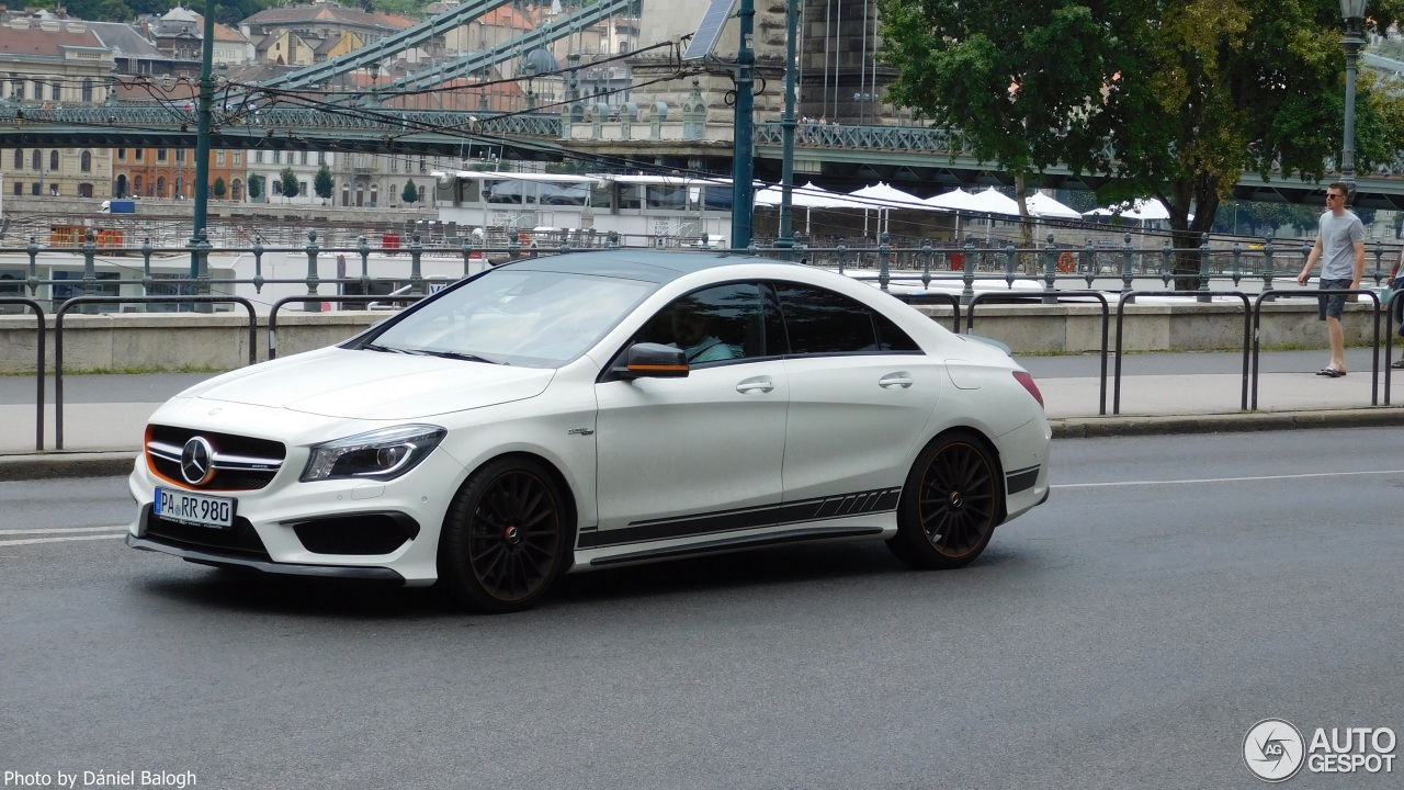 Mercedes-Benz CLA 45 AMG OrangeArt Edition C117