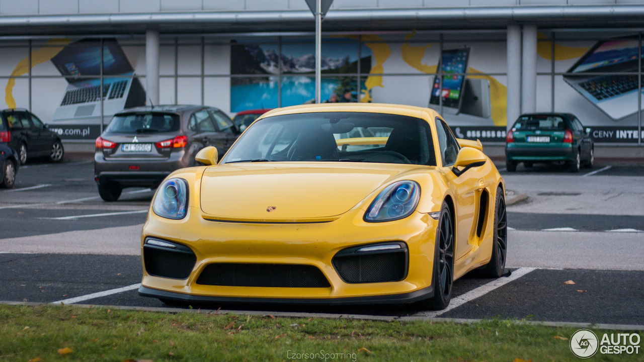 Porsche 981 Cayman GT4