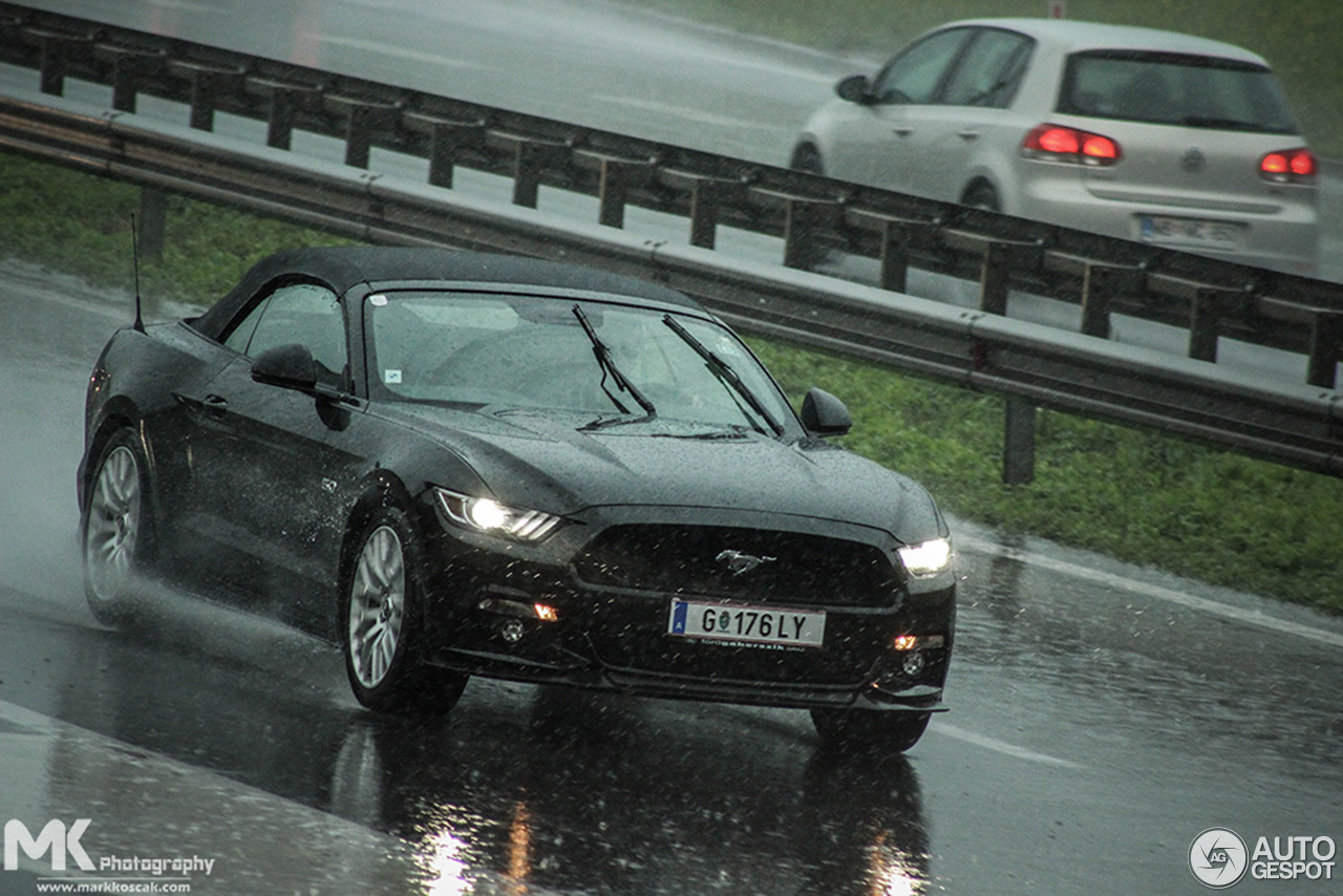 Ford Mustang GT Convertible 2015