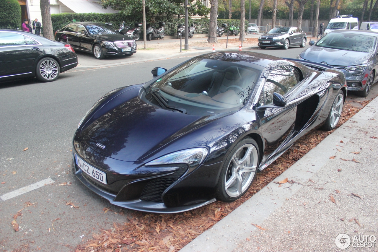 McLaren 650S Spider