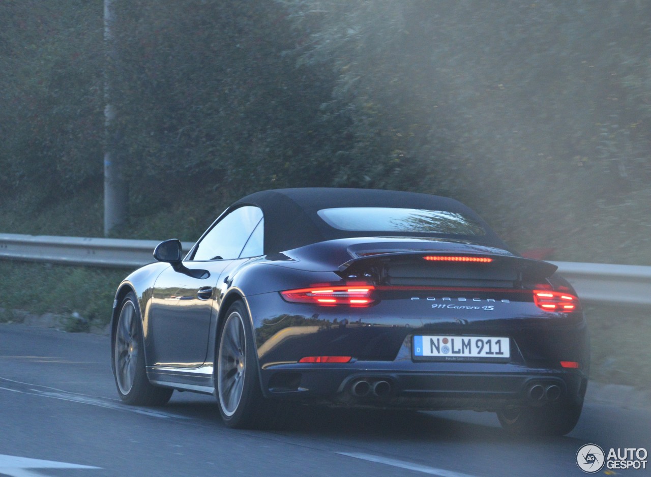 Porsche 991 Carrera 4S Cabriolet MkII