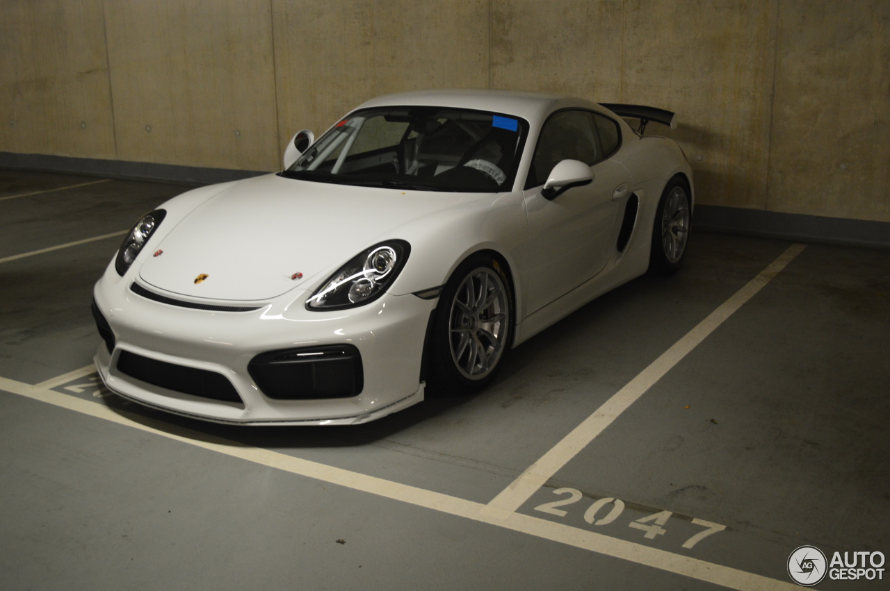 Porsche 981 Cayman GT4 Clubsport