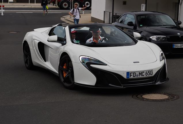 McLaren 650S Spider