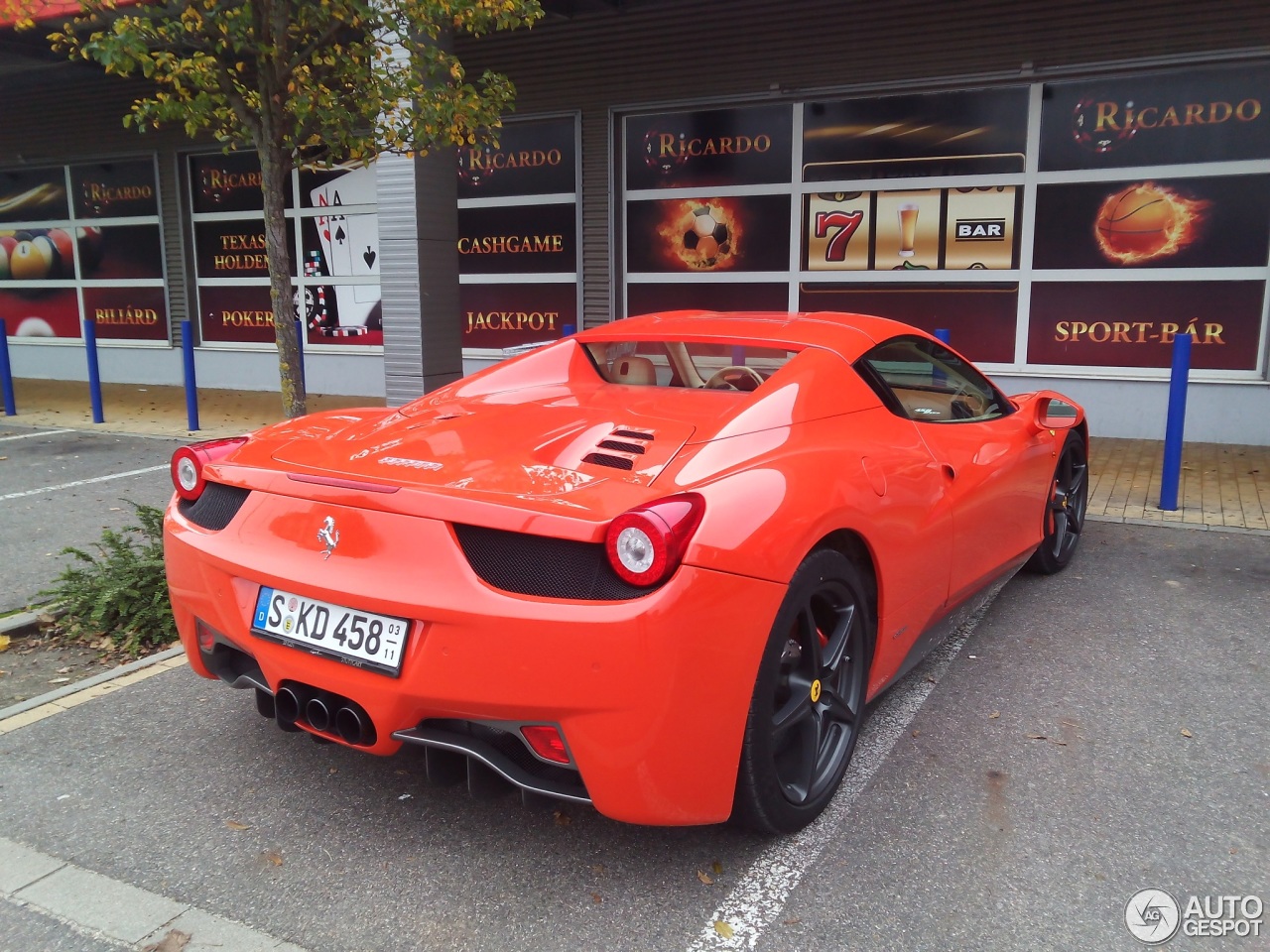 Ferrari 458 Spider