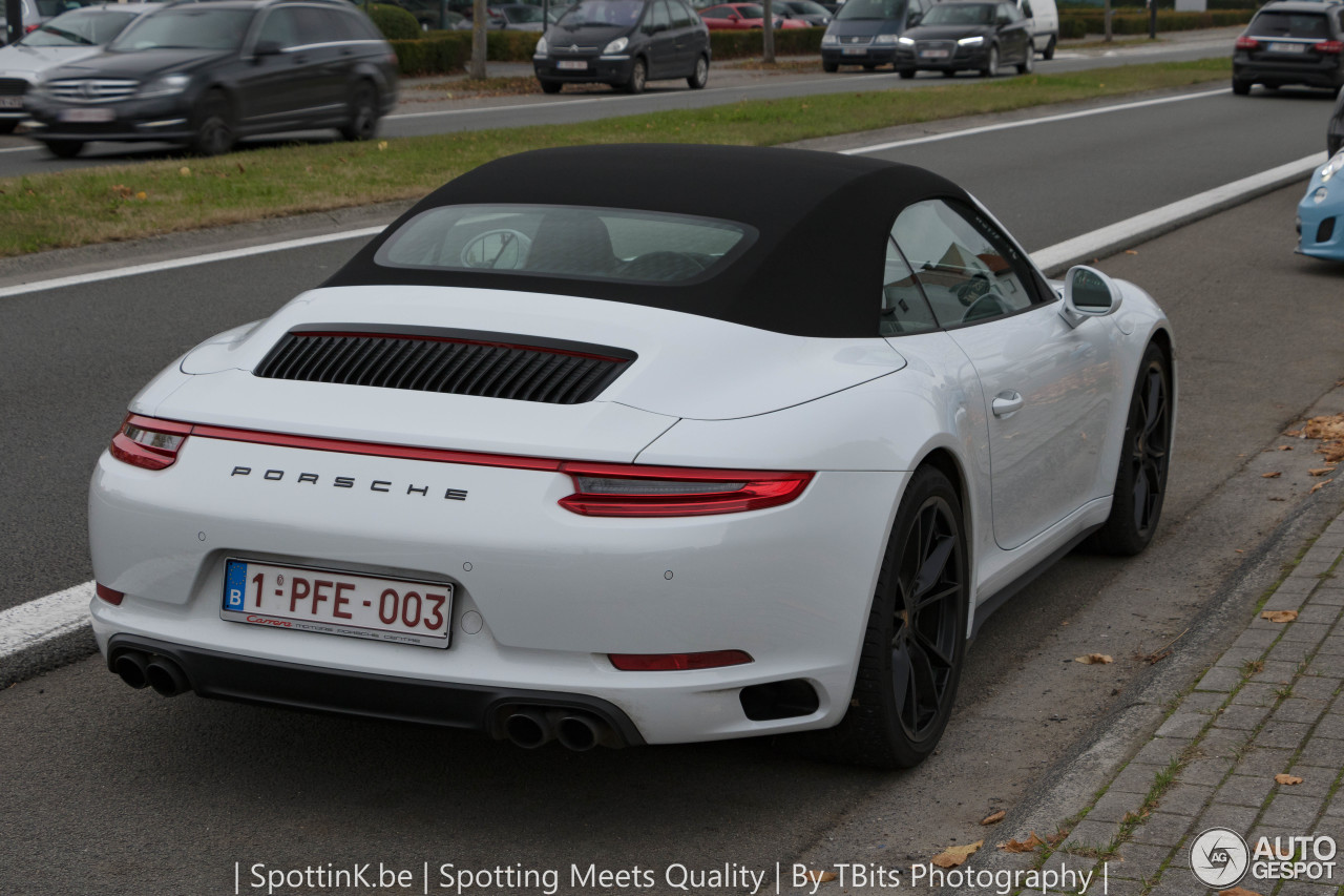 Porsche 991 Carrera 4S Cabriolet MkII