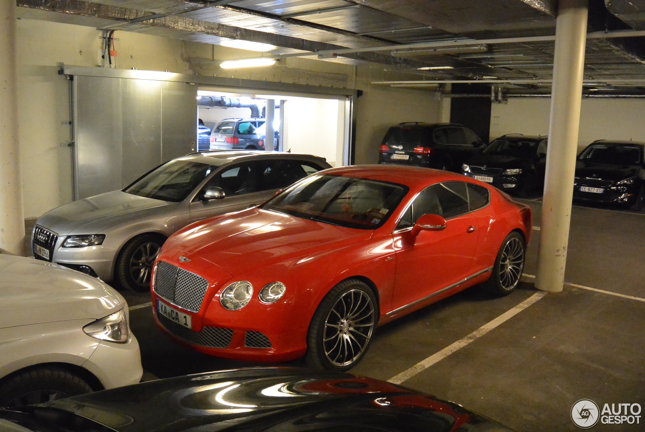 Bentley Continental GT Speed 2012