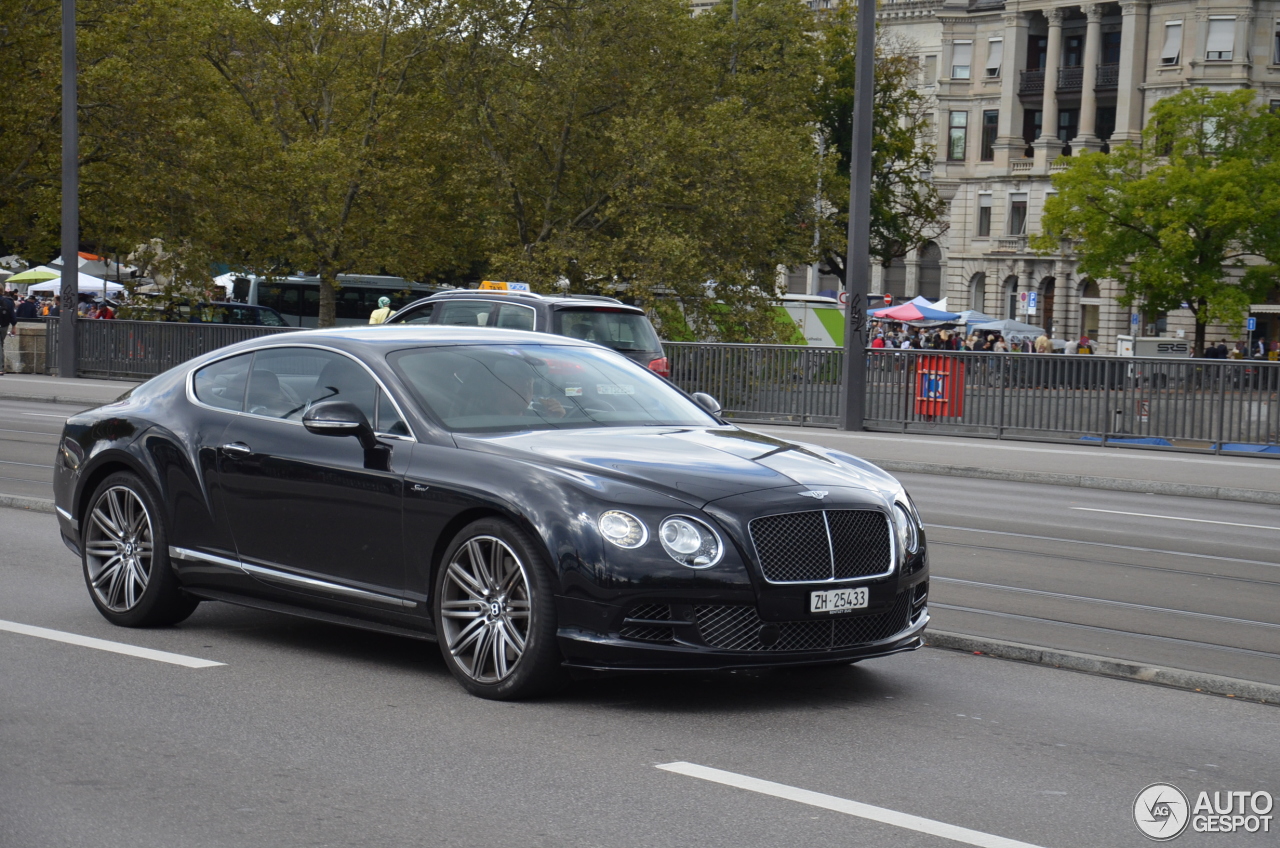 Bentley Continental GT Speed 2015