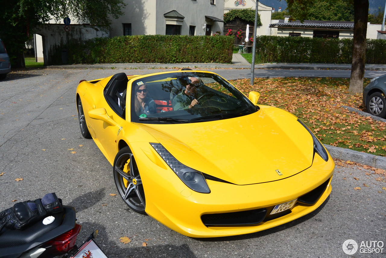 Ferrari 458 Spider